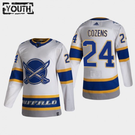 Buffalo Sabres Dylan Cozens 24 2020-21 Reverse Retro Authentic Shirt - Kinderen